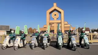 数智双驱 续航不减 绿源数字化电池冬季骑行挑战赛全国火热开展