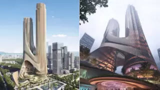 中国建筑兴业中标10.9亿港元深圳湾C塔幕墙工程，铸就大湾区“未来之塔”新地标