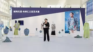 朱炳仁三亚首展开幕，2米高《跳舞的人》成焦点