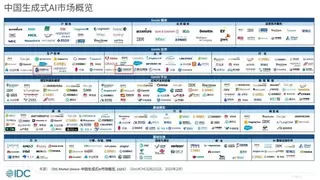 明略科技入选IDC中国生成式AI市场图谱代表厂商 | 技术认可