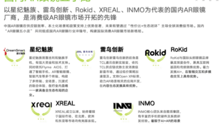 艾瑞报告洞察：AR眼镜行业头部效应明显 星纪魅族销量占据第一梯队