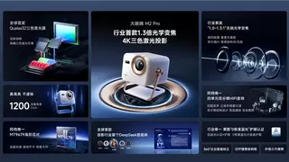 三色激光投影Vidda M2 Pro亮相AWE2025 网友：万元级配置打到4000档