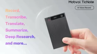 出门问问发布全球首款AI智能体硬件TicNote