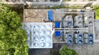 750吨！中广欧特斯热泵助力湖南理工学院热水系统改造升级