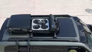 2025粤港澳车展：天鹰车载无人机与猛士M817硬核联动