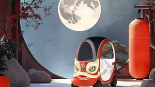 醒狮文化与科技共生！E-cart 智游车打造传统与现代交融的景区移动地标