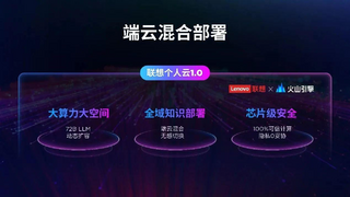 火山引擎×联想:进入“安全无感”的个人云时代