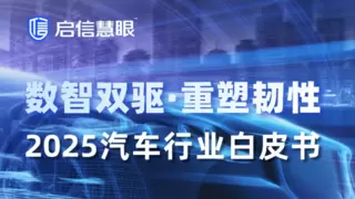 2025汽车行业白皮书：AI+大数据双驱重塑韧性，助力供应链风控破局