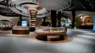 全球著名弹性地板生产商丽杰再定义行业！A级防火石英卷材领跑国际