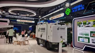 九识智能亮相2025廊坊经洽会：以技术革新推动智能物流产业升级