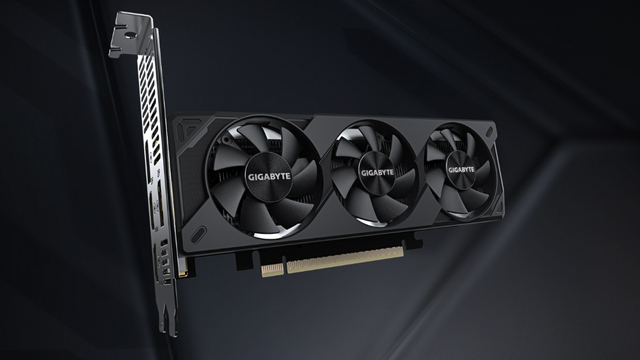 技嘉发布采用三风扇散热方案的GeForce RTX 5050 OC半高显卡