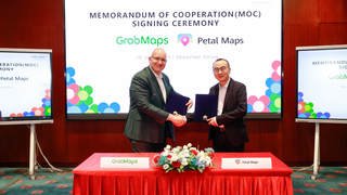 花瓣地图与GrabMaps签署合作备忘录，深化东南亚地图数据合作