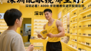 深圳配眼镜哪里好，4k字，不看这攻略，巨坑踩得比坏生蚝还腥