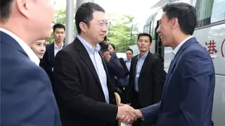新加坡交通部代部长率代表团参访文远知行共议未来五年规划部署