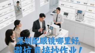 深圳配眼镜哪里好，靠谱眼镜店挑选铁律，避坑直接抄作业！