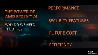 商用电脑核心优选 AMD锐龙8000G处理器轻松应对复杂的企业级需求