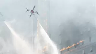 国内首套丨卓翼智能ZTX260改写超高层消防史，破局超高层建筑灭火全球性难题