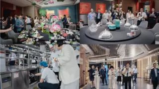 幸福文化顺利通过中成伟业《5G金百合高质量管理餐厅》5G验收