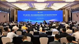 第七届中阿博览会跨国公司宁夏经贸合作恳谈会成功举办