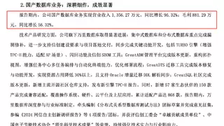 数据库行业红海角逐 万里数据库2025半年度营收逆势翻倍
