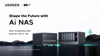 绿联亮相 IFA2025：MagFlow与AI NAS 新品展示