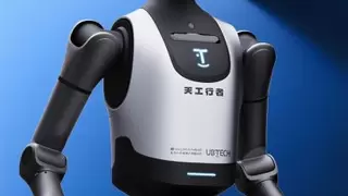 优必选天工行者京东首发 三版人形机器人29.9万元起售