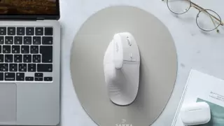 人体工学鼠标怎么选？细品SANWA新款，自带腕托的温柔