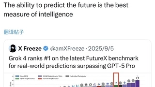 陈天桥创立的AI公司MiroMind成为全球顶尖预测型大模型，性能领先行业基准