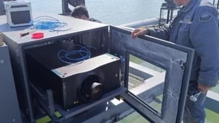 科视Christie Crimson系列投影机点亮山东最大水幕光影秀