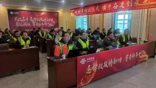 央企担当 筑牢孝感联通干线安全防线