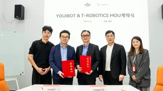 优艾智合与韩国T-Robotics签署合作备忘录