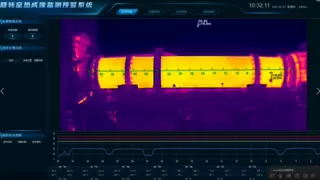 燧石回转窑筒体温度红外热成像监测预警系统守护回转窑安全运转