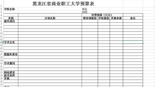用勤哲Excel服务器做学校预算系统
