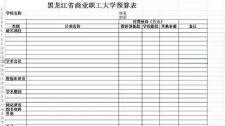 用勤哲Excel服务器做学校预算系统