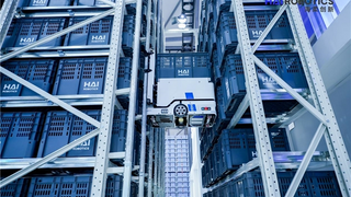 海柔创新闪攀机器人、K1200亮相亚洲物流展,新智造中心提升10倍产能