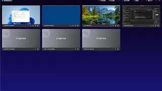 不用逐台看画面，贝锐向日葵屏幕墙助你同时监看上百台远程设备