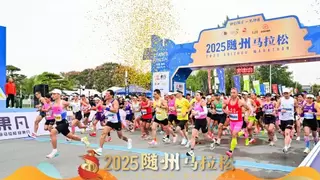 雨中的通信护航！随州联通保障“2025随州全马”网络畅通