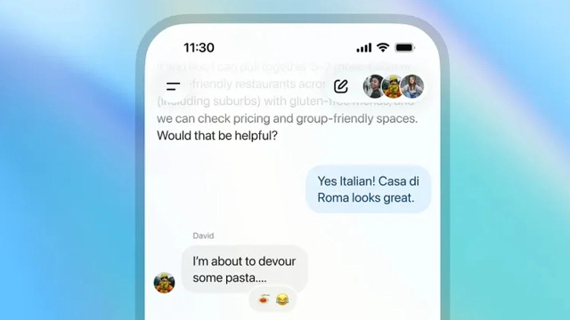 OpenAI在ChatGPT中推出群聊功能