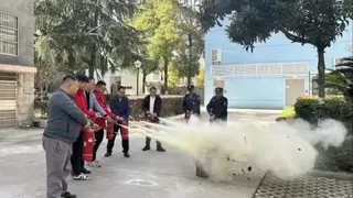 以练筑防护航安全——天门联通开展实战化消防应急演练