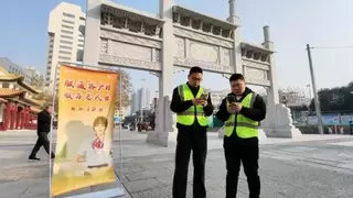 荆门联通5G护航民主街非遗嘉年华