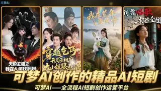可梦 AI 官网正式发布 无需申请即可解锁全链路短剧创作新体验