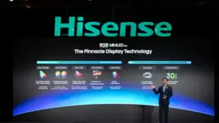 海信CES发布全新一代RGB-MiniLED显示技术 跨代引领大屏时代用户体验
