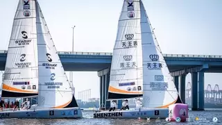 天王表助力世界帆船对抗巡回赛，见证驭风逐时的巅峰荣光