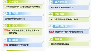 预告！2026慕尼黑上海电子展现场同期论坛一览