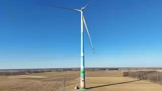 艺术赋能绿色能源 宏亚高空绘就彰武风电人文新地标