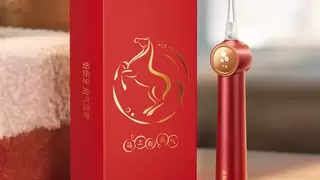 鎏金美学融合喷气科技，锐舞鎏金红气泡电动牙刷定义健康礼赠新高度