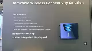 德氪微亮相ISE 2026：毫米波无线连接方案覆盖LED显示全形态