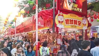 广州西湖花市开市！杰森娱乐原创IP卡皮巴拉豚咔咔点燃广府新年