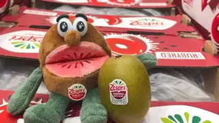 佳沛宝石红奇异果首次空运抵沪 万纬冷链高效接驳入库