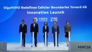 重塑蜂窝边界，赋能6G网络——中兴通讯携手中国移动在MWC26巴塞罗那联合发布GigaMIMO创新成果